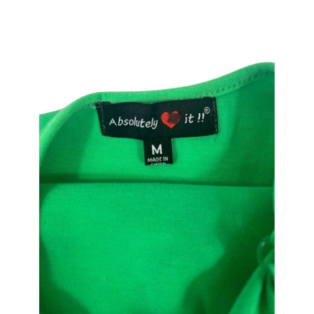 Absolutely Love It Women's Green Summer Dress - Picture 3 of 6